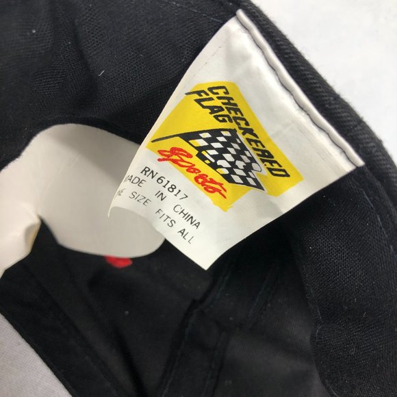Texaco Halvoline Racing Ernie Irvan Hat Snap Back Adjustable Black Embroidered - Picture 11 of 12